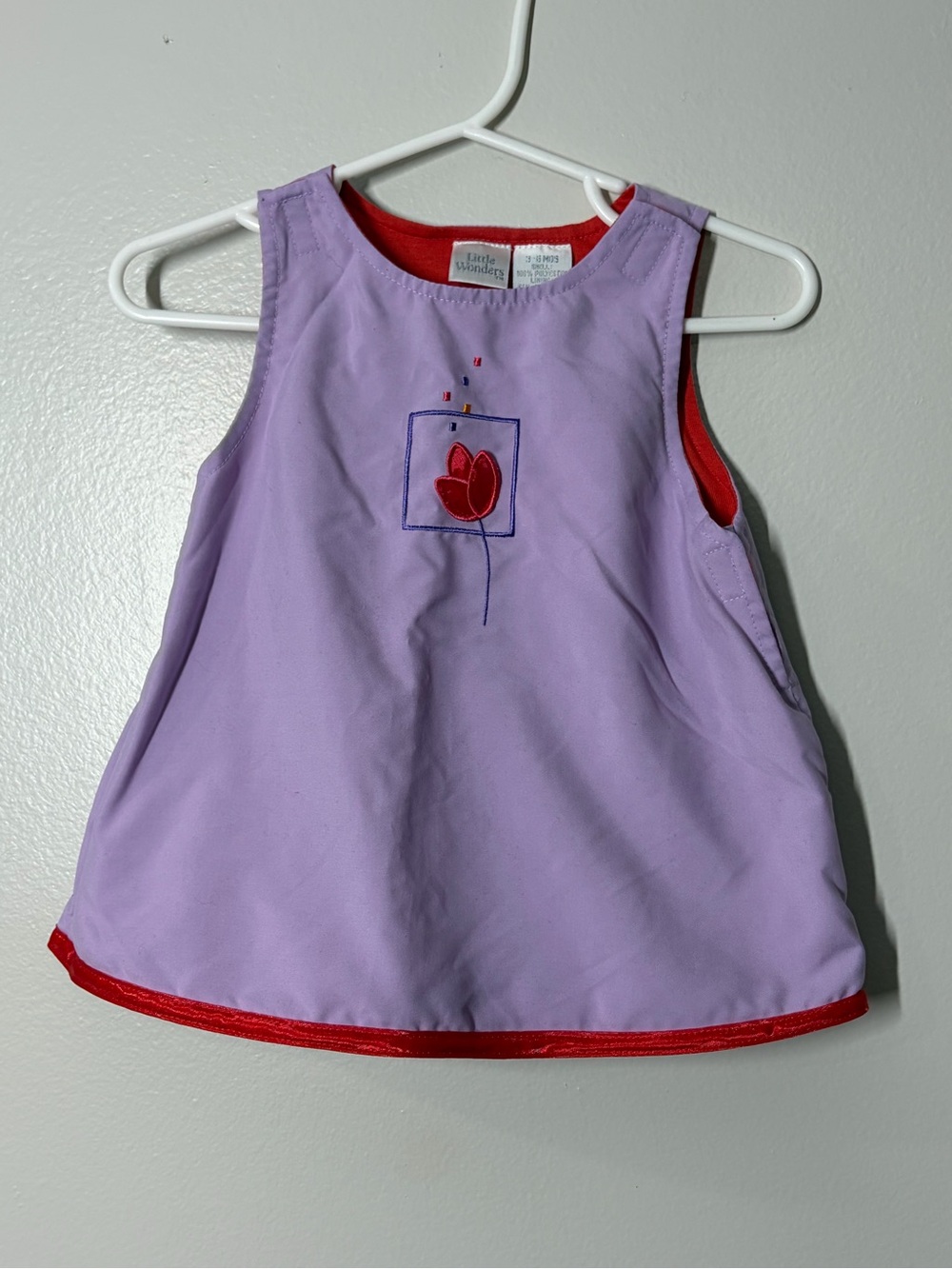 Vintage Little wonders dress size 3-6 months